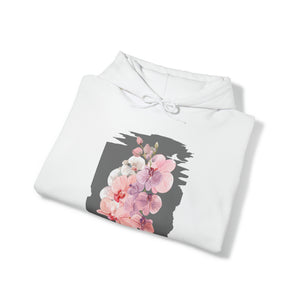 Pink Orchids Unisex Heavy Blend™ Hooded Sweatshirt