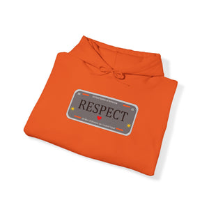 RESPECT Gray Unisex Heavy Blend™ Hooded Sweatshirt