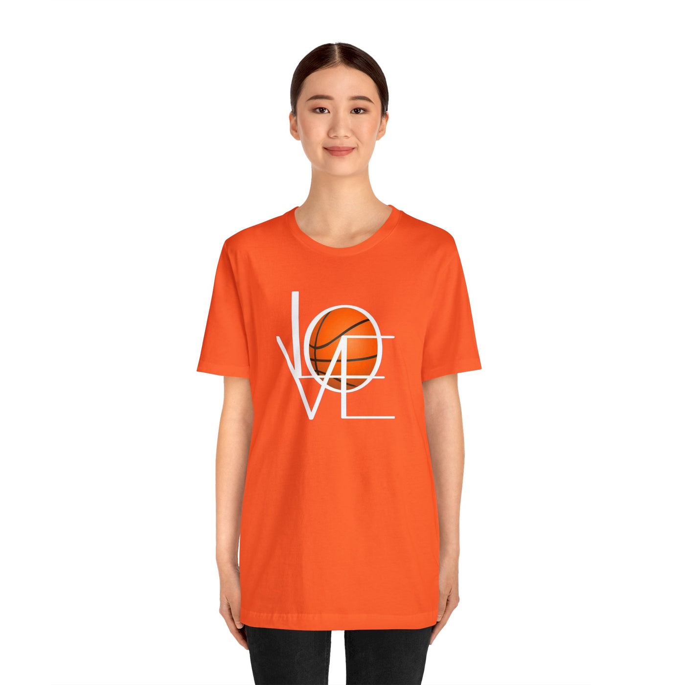 LOVE Basketball Short Sleeve Tee