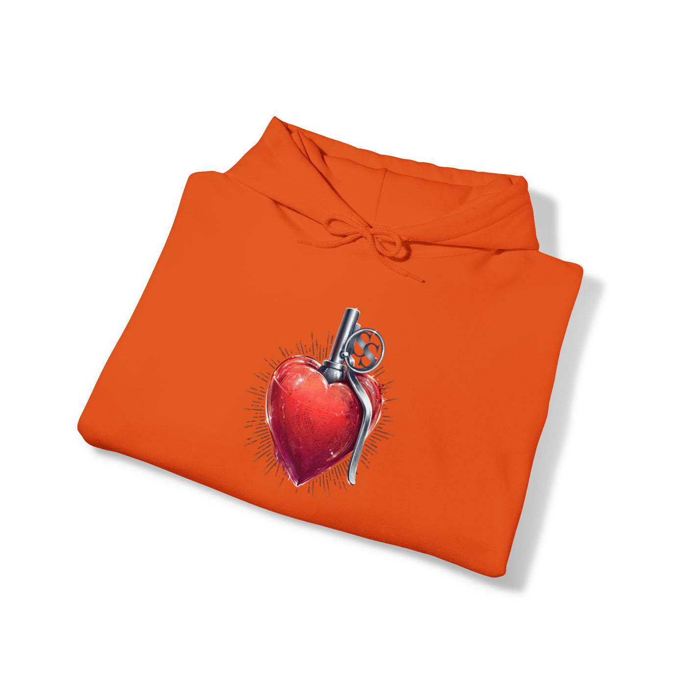 Heart BMB Unisex Heavy Blend™ Hooded Sweatshirt