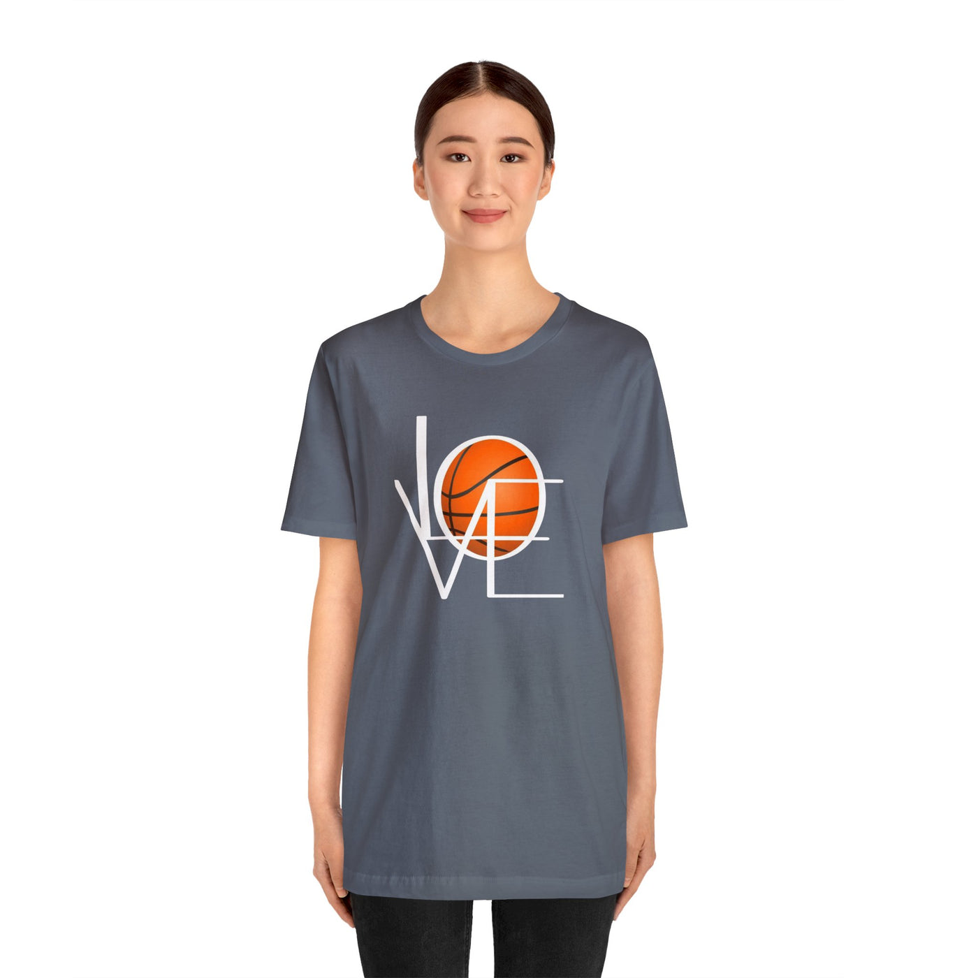 LOVE Basketball Short Sleeve Tee