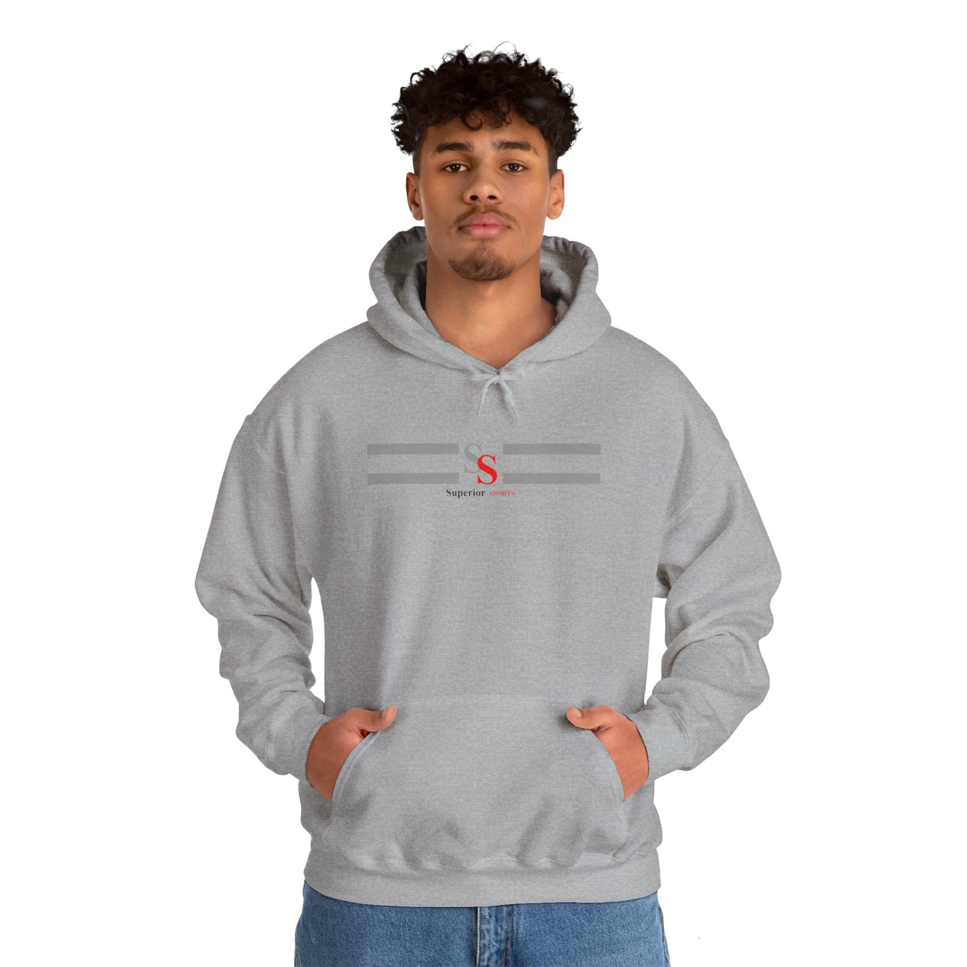 SS Bars MEN HOODED SWEATSHIRT