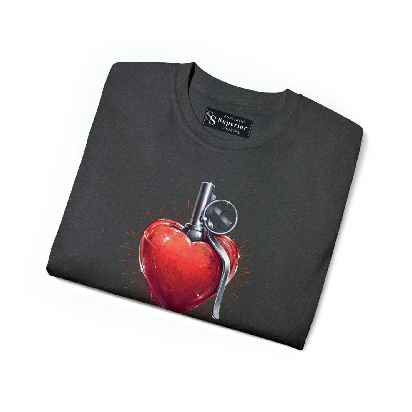 Heart BMB L Unisex Ultra Cotton Tee