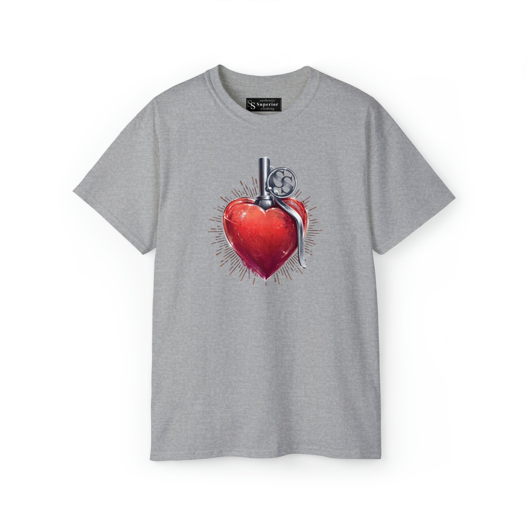 Heart BMB L Unisex Ultra Cotton Tee