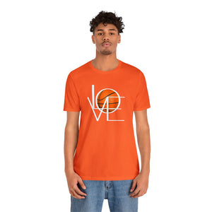 LOVE Basketball Short Sleeve Tee