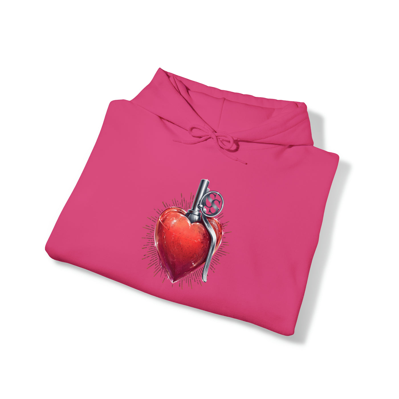 Heart BMB Unisex Heavy Blend™ Hooded Sweatshirt