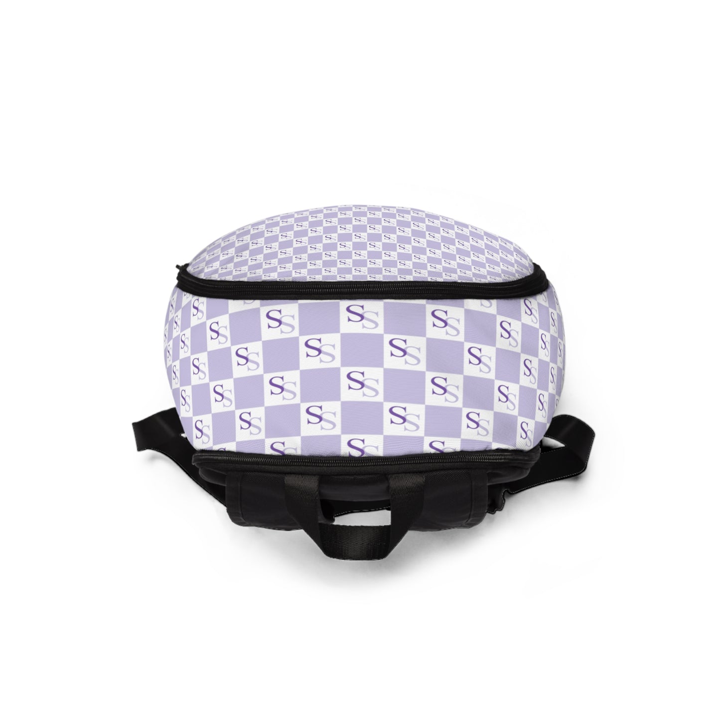 Light Purple Unisex Fabric Backpack