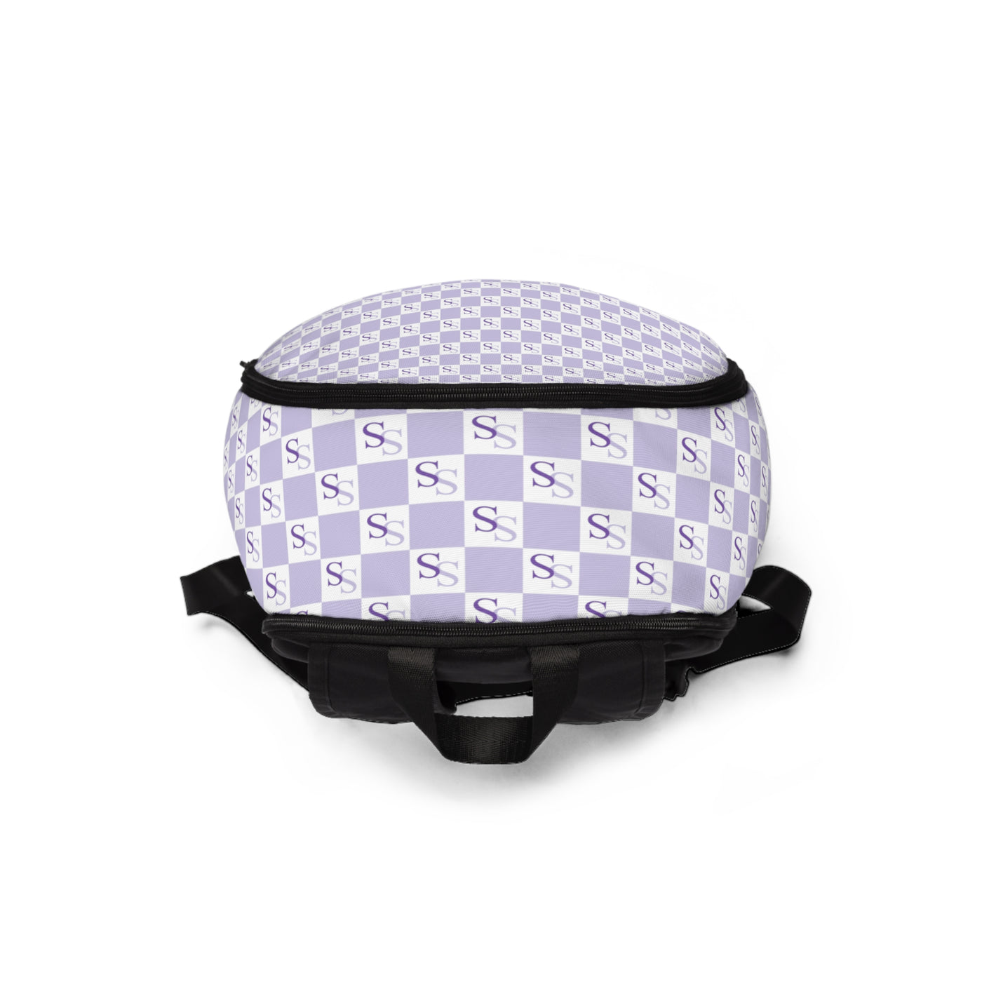 Light Purple Unisex Fabric Backpack