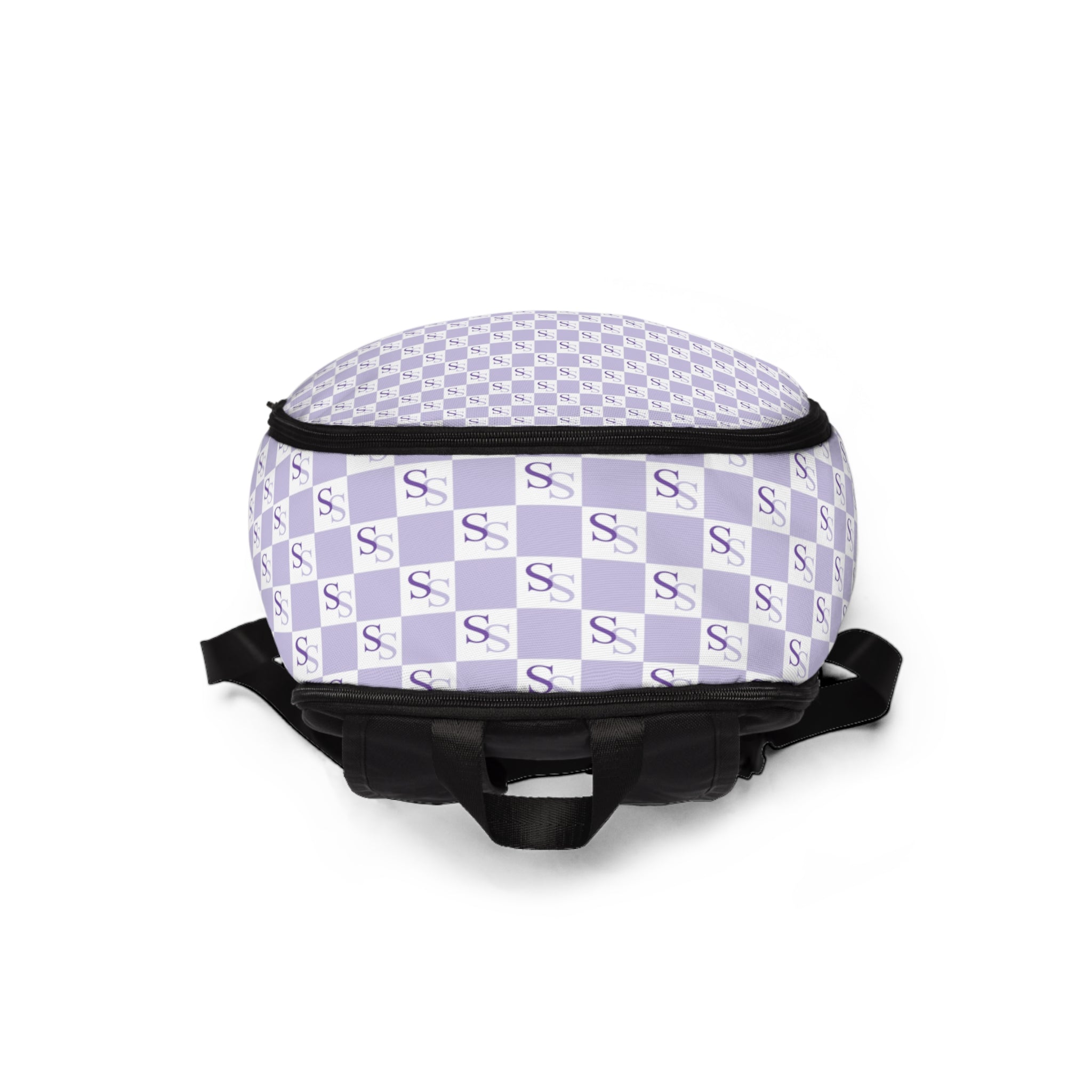 Light Purple Unisex Fabric Backpack