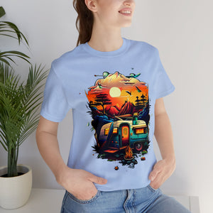 Sunset Trailer Short Sleeve Tee