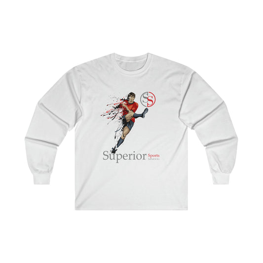 Soccer Player Drip Ultra Cotton Long Sleeve Tee