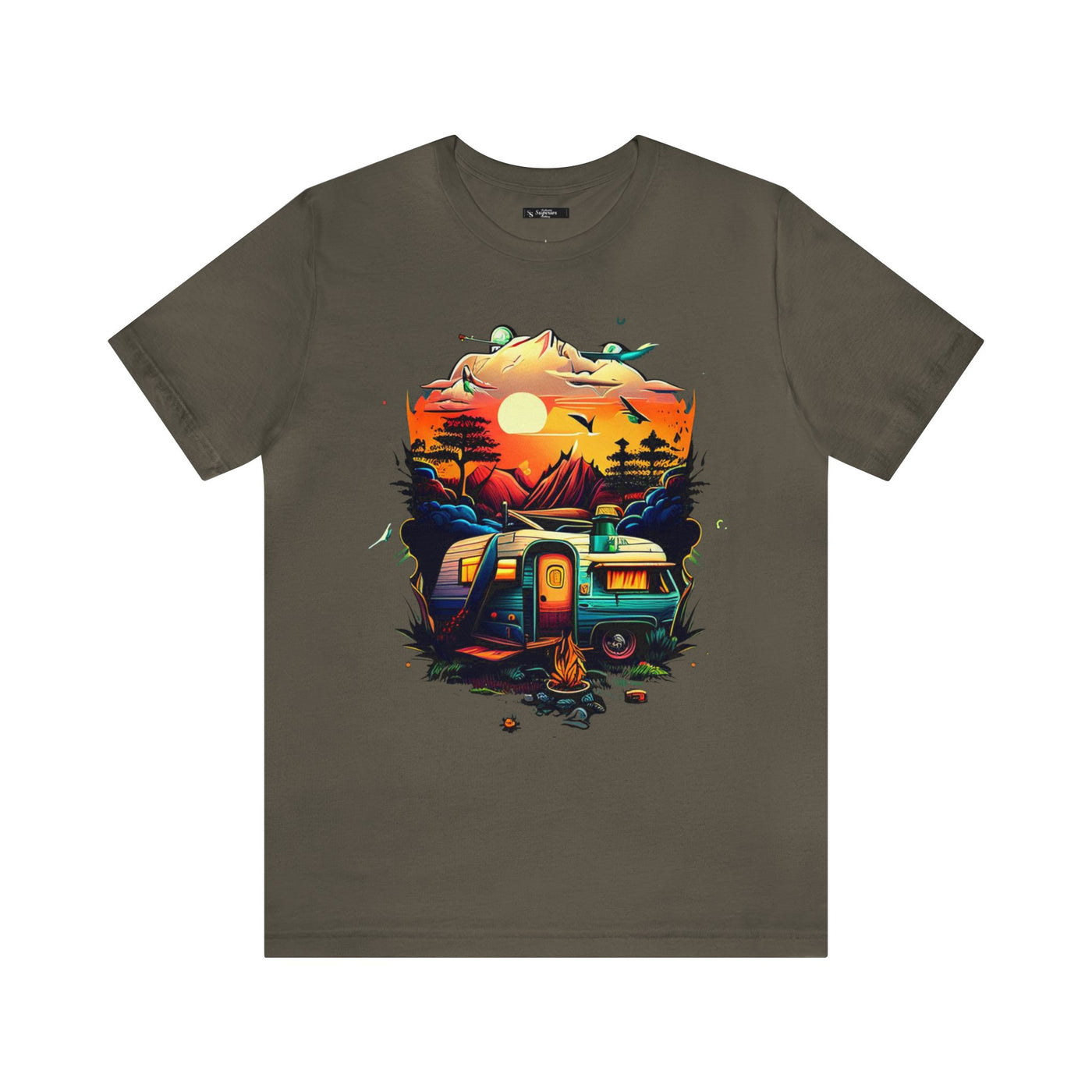 Sunset Trailer Short Sleeve Tee