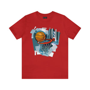 Basketball & Hoop Short Sleeve Tee