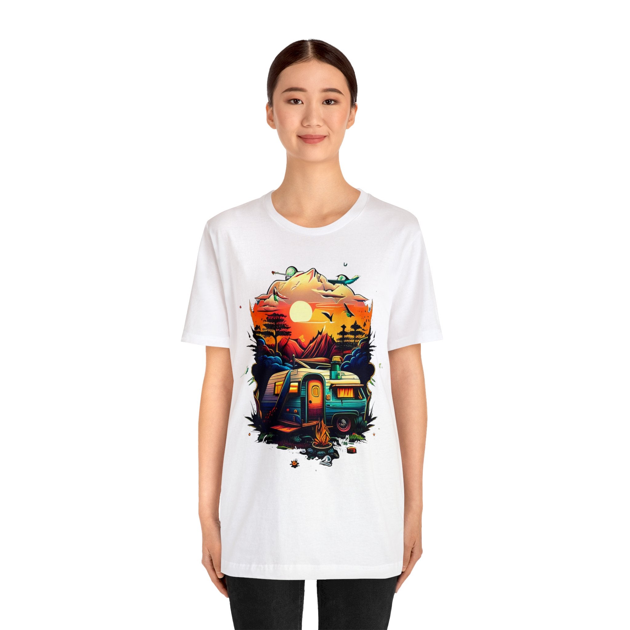 Sunset Trailer Short Sleeve Tee