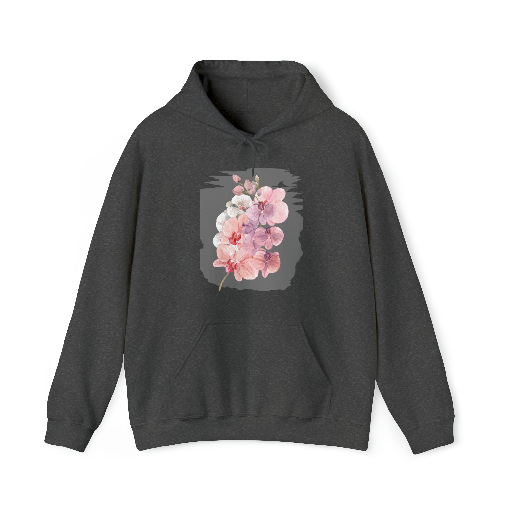 Pink Orchids Unisex Heavy Blend™ Hooded Sweatshirt