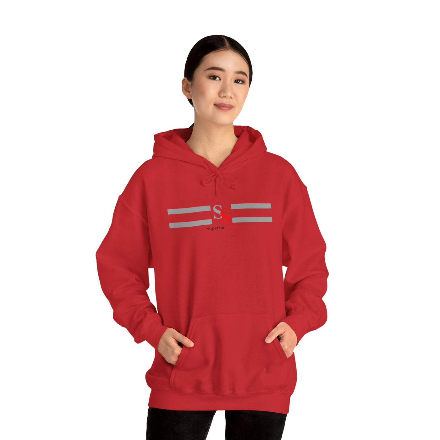 SS Bars MEN HOODED SWEATSHIRT