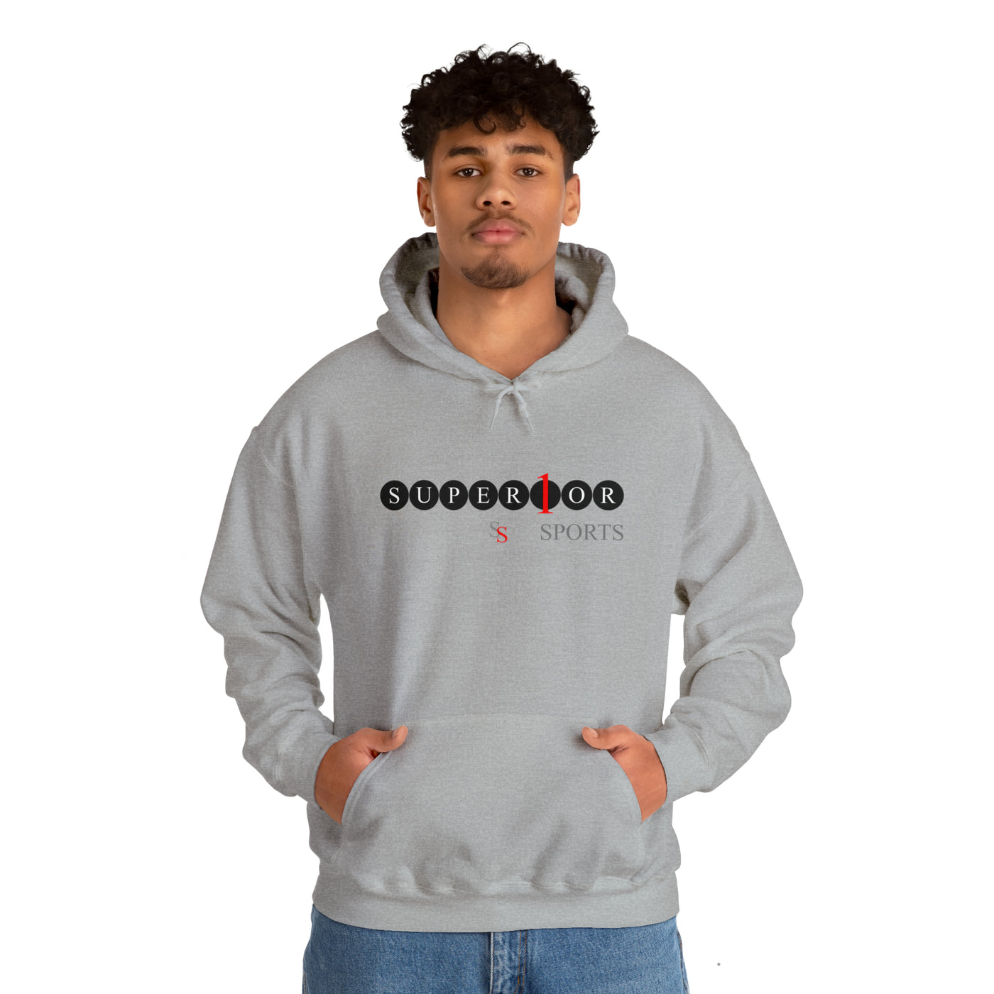 MEN HOODED SWEATSHIRT