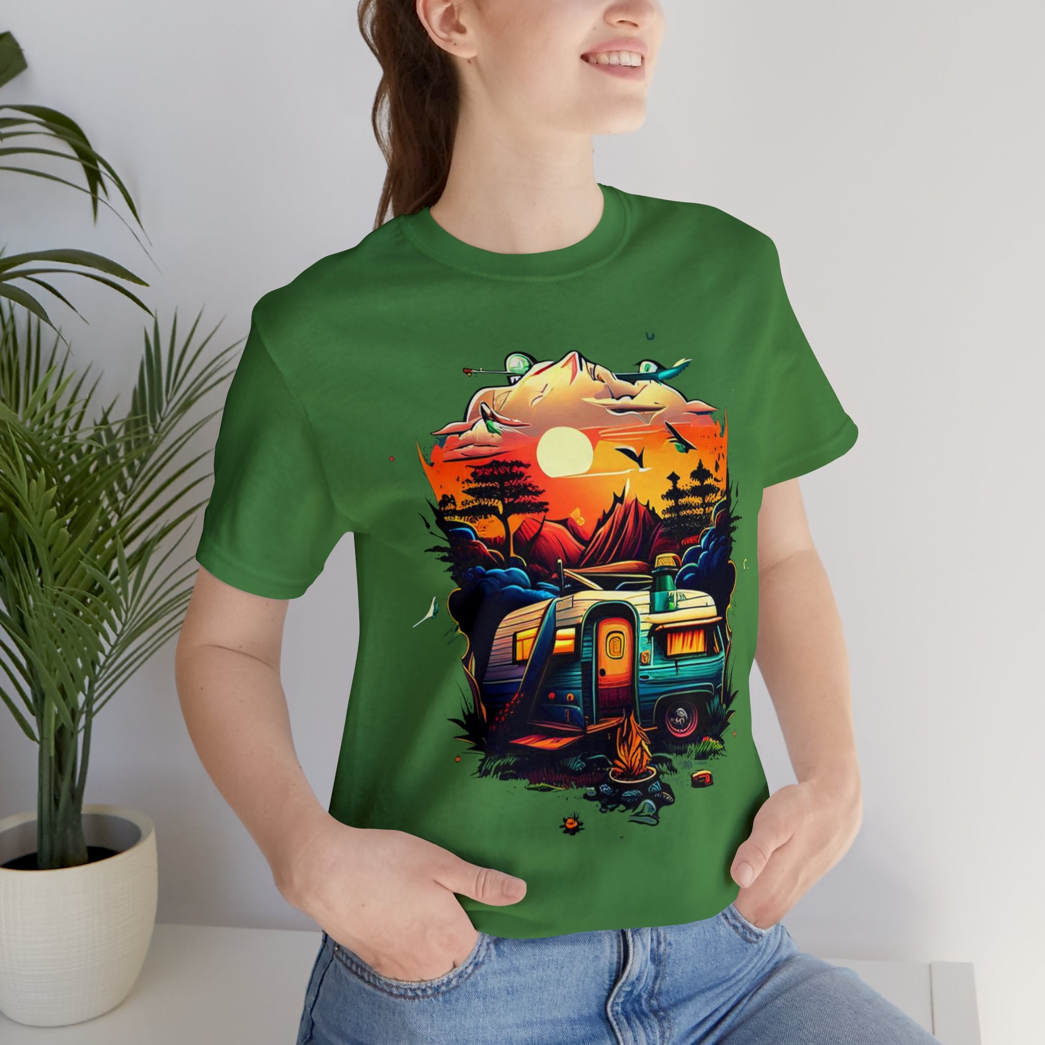 Sunset Trailer Short Sleeve Tee