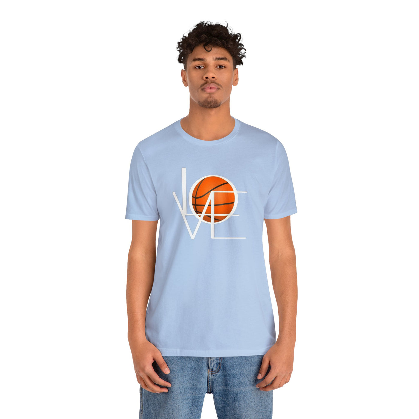 LOVE Basketball Short Sleeve Tee