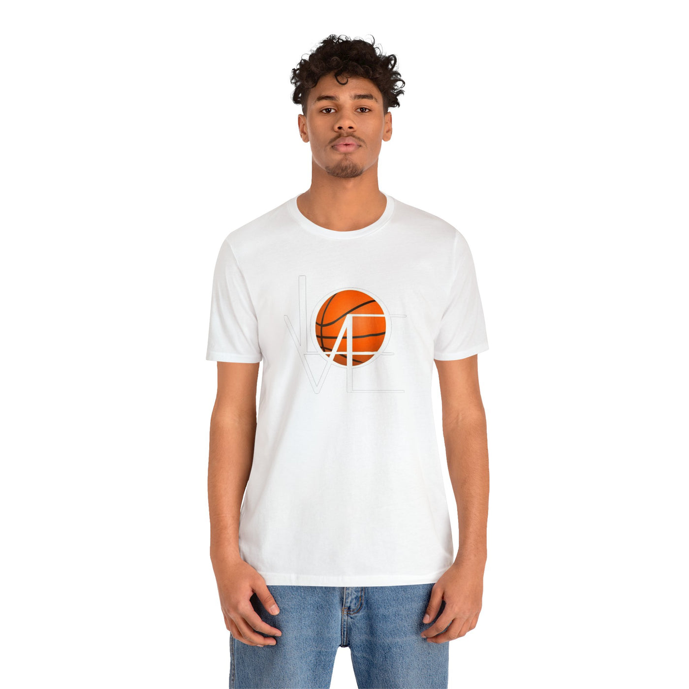 LOVE Basketball Short Sleeve Tee