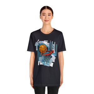 Basketball & Hoop Short Sleeve Tee