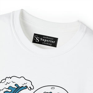 Heart Waves Unisex Ultra Cotton Tee