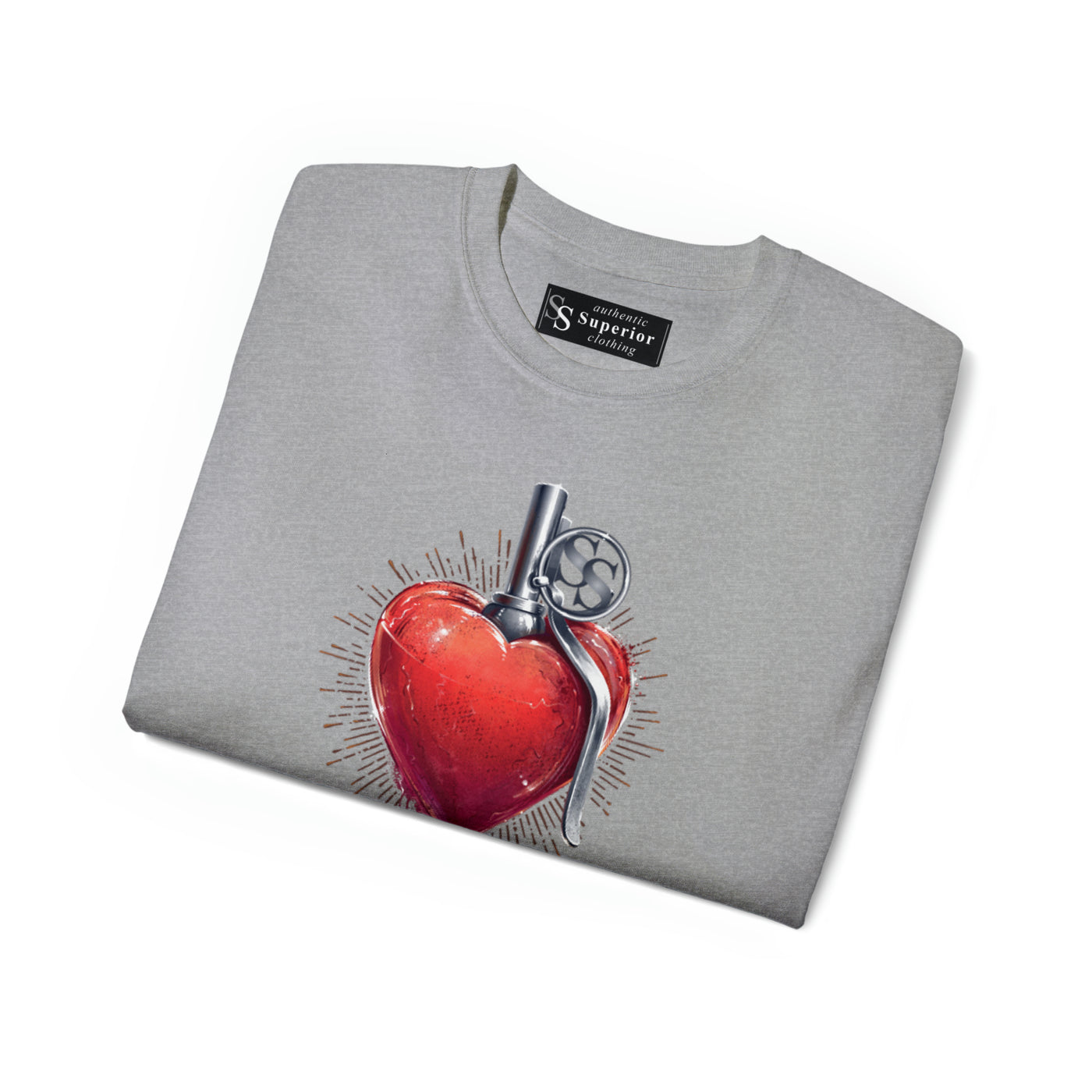 Heart BMB L Unisex Ultra Cotton Tee
