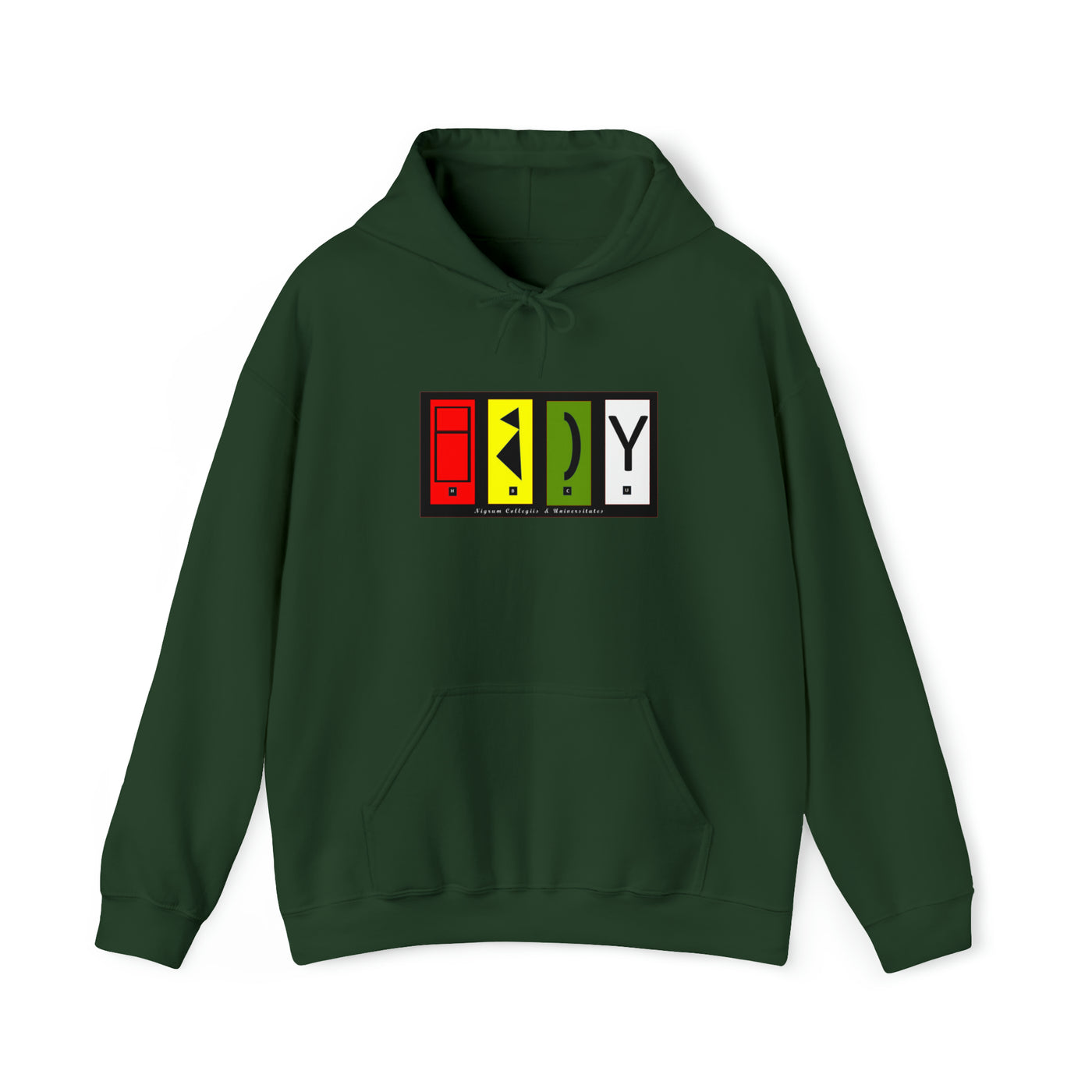 HBCU ABSTCT Unisex Heavy Blend™ Hooded Sweatshirt