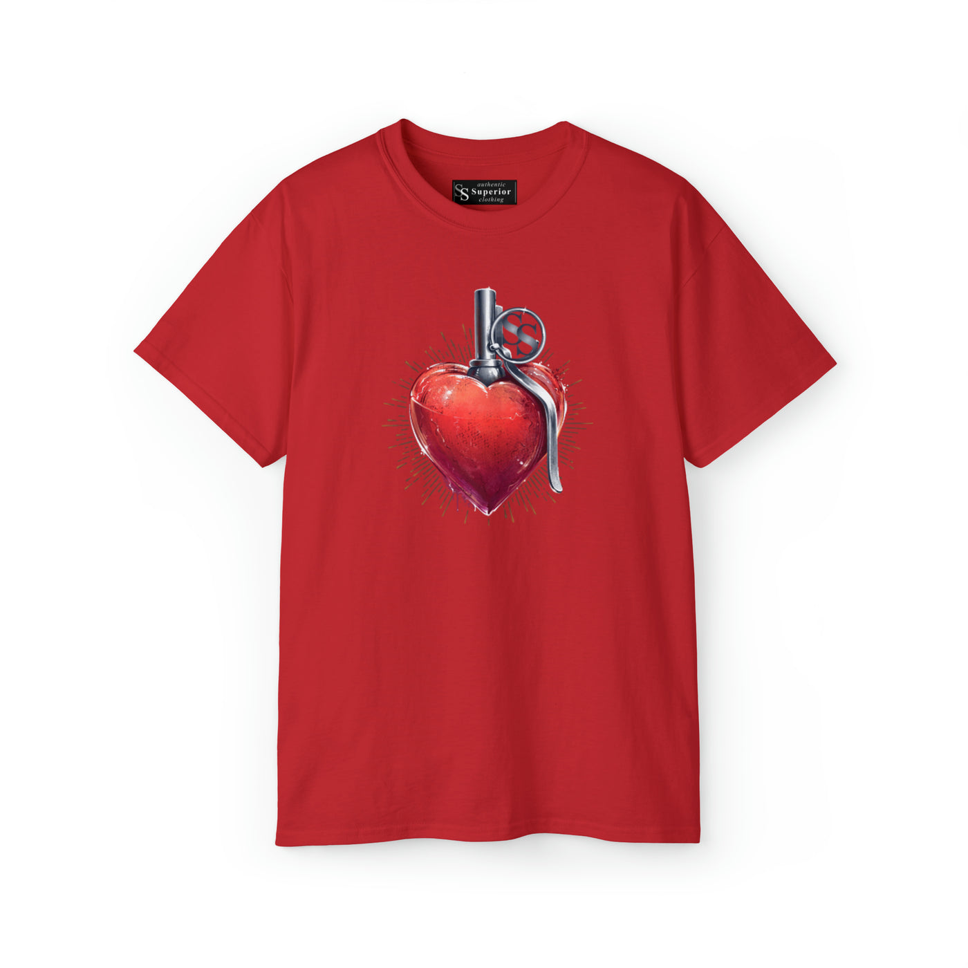 Heart BMB L Unisex Ultra Cotton Tee