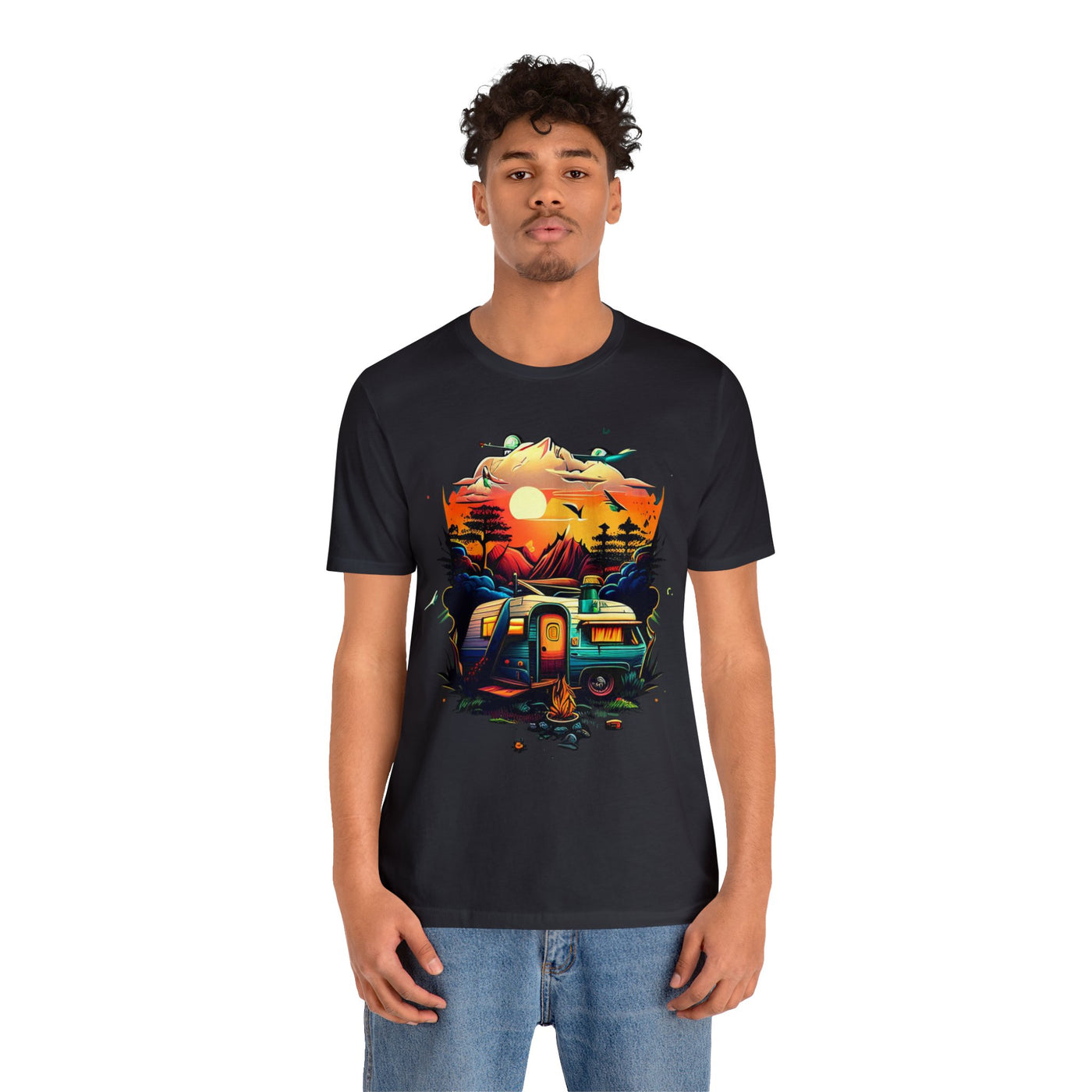 Sunset Trailer Short Sleeve Tee