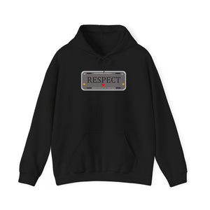RESPECT Gray Unisex Heavy Blend™ Hooded Sweatshirt