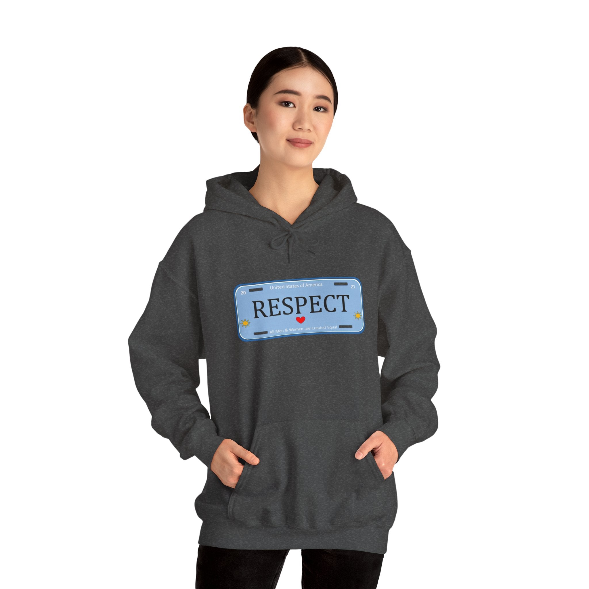 RESPECT BL Unisex Heavy Blend™ Hooded Sweatshirt