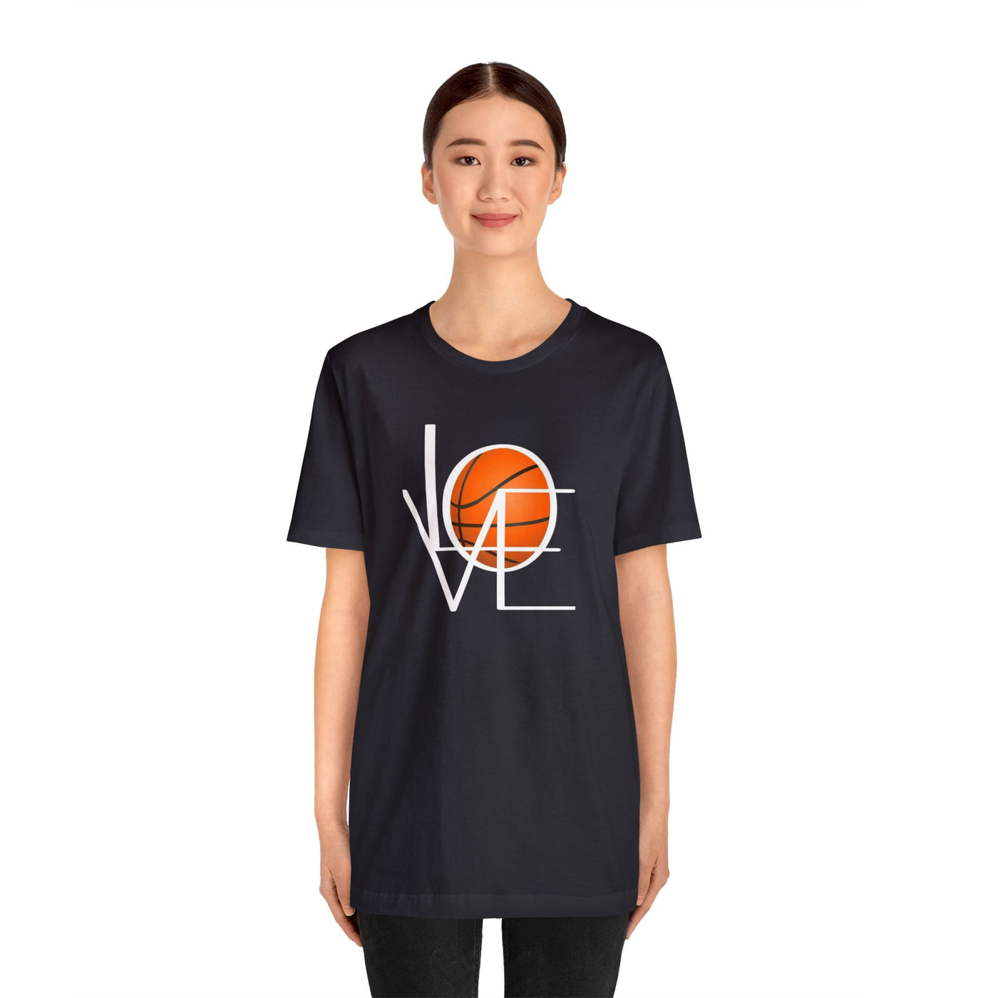LOVE Basketball Short Sleeve Tee