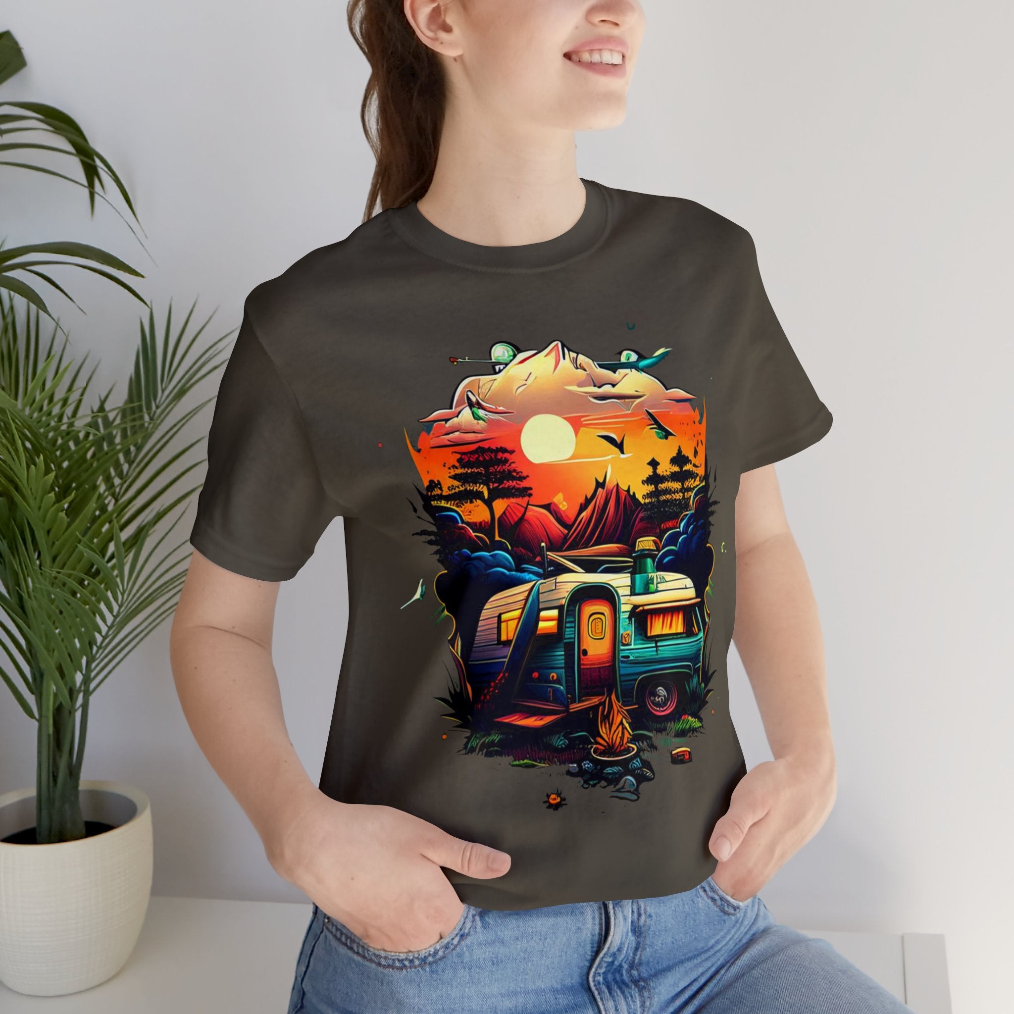 Sunset Trailer Short Sleeve Tee