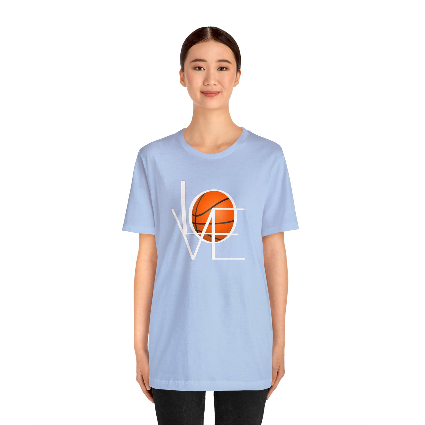 LOVE Basketball Short Sleeve Tee