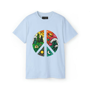 PEACE Unisex Ultra Cotton Tee