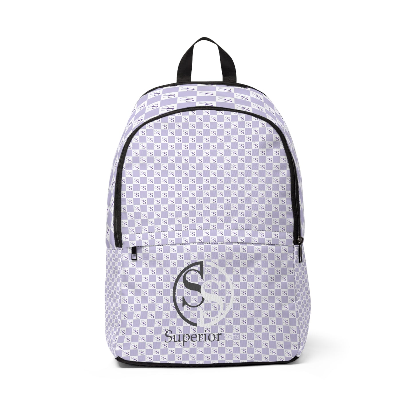 Light Purple Unisex Fabric Backpack