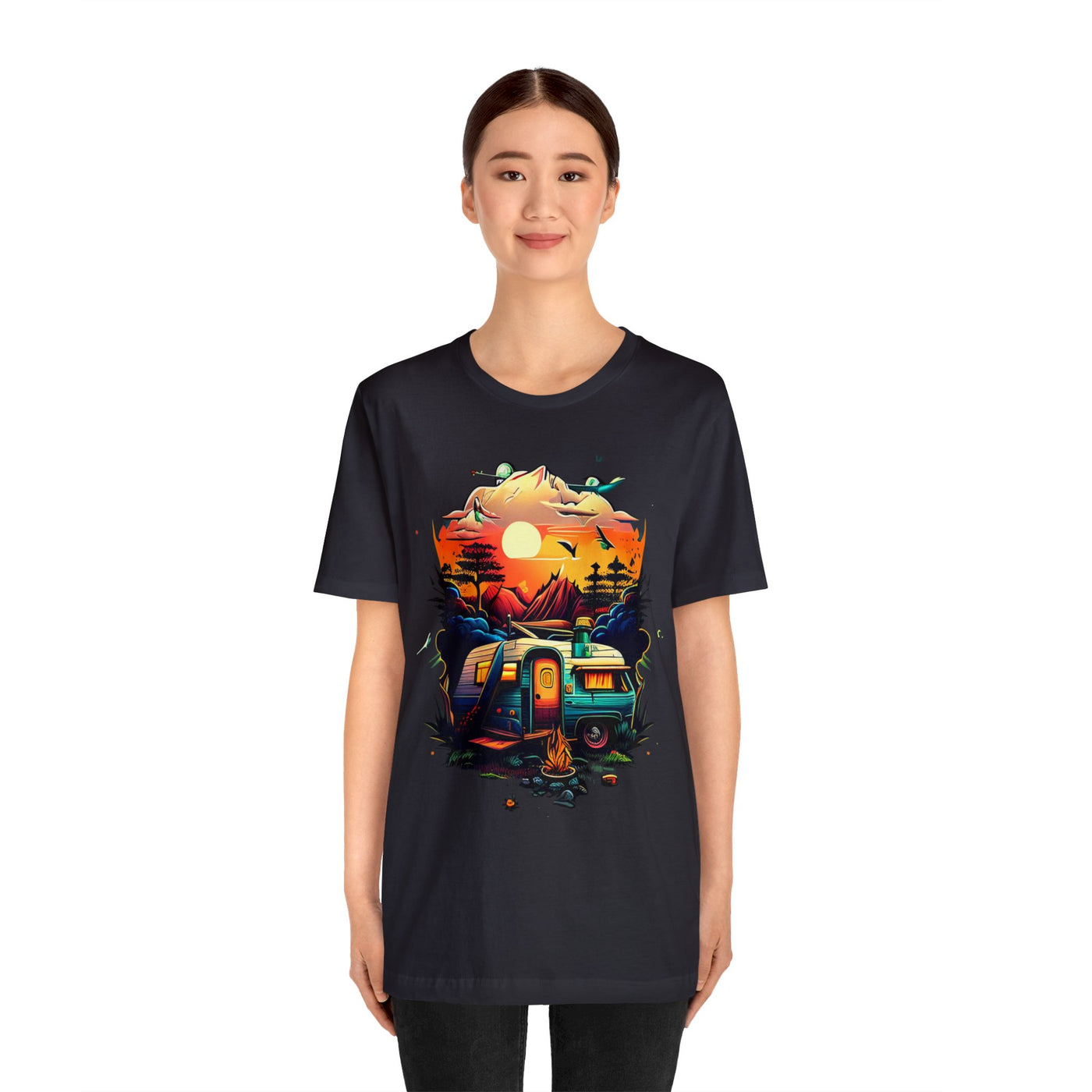 Sunset Trailer Short Sleeve Tee