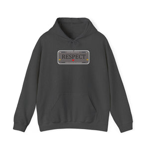 RESPECT Gray Unisex Heavy Blend™ Hooded Sweatshirt
