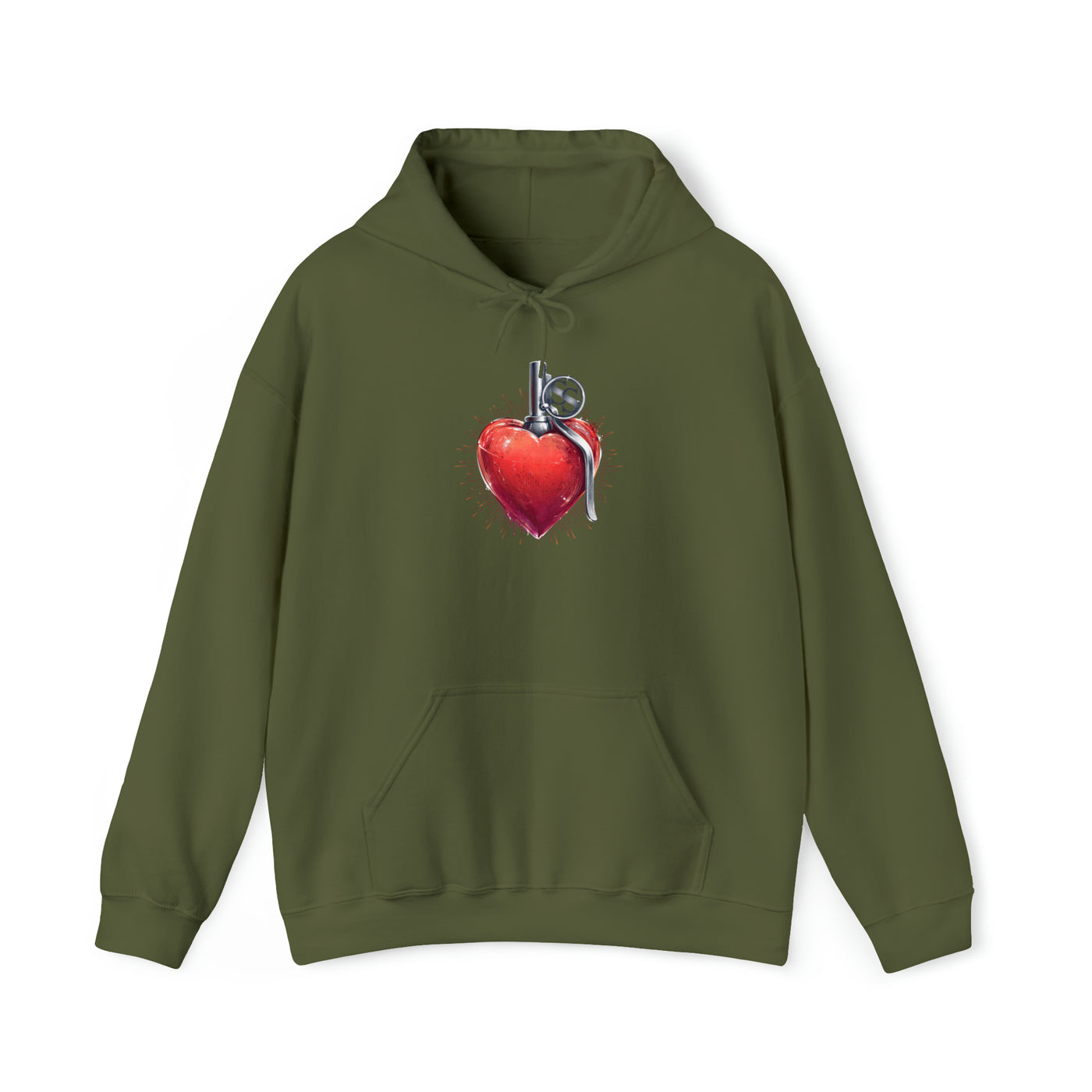Heart BMB Unisex Heavy Blend™ Hooded Sweatshirt