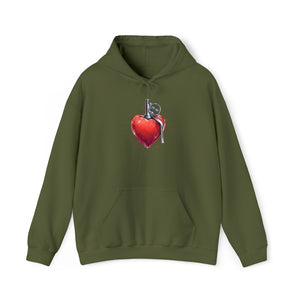 Heart BMB Unisex Heavy Blend™ Hooded Sweatshirt