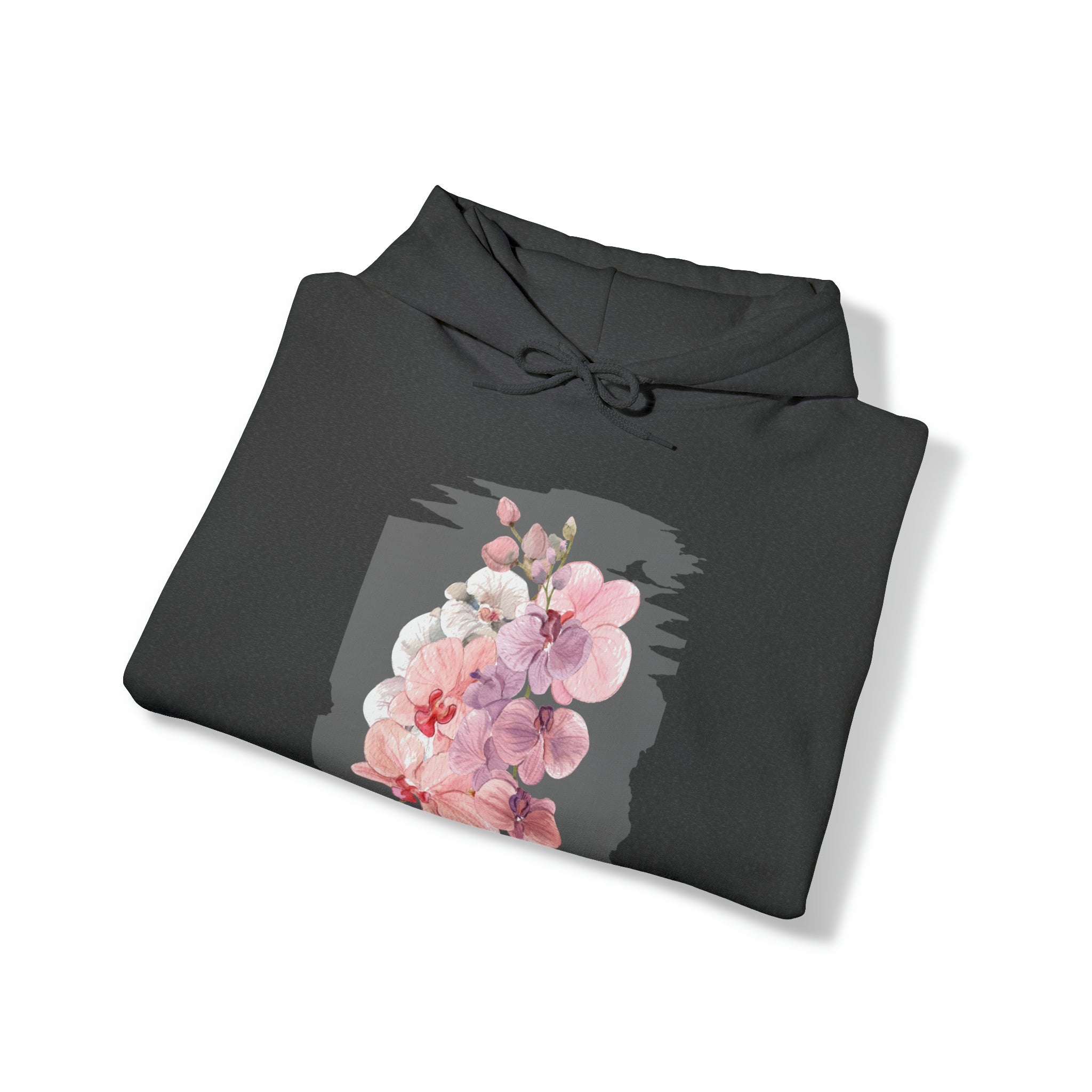 Pink Orchids Unisex Heavy Blend™ Hooded Sweatshirt
