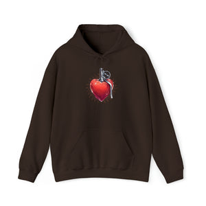 Heart BMB Unisex Heavy Blend™ Hooded Sweatshirt