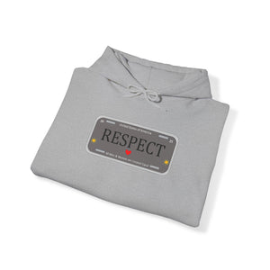 RESPECT Gray Unisex Heavy Blend™ Hooded Sweatshirt
