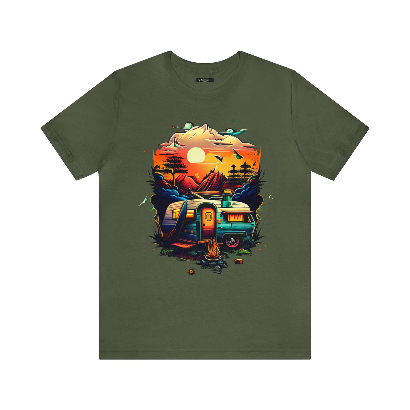 Sunset Trailer Short Sleeve Tee