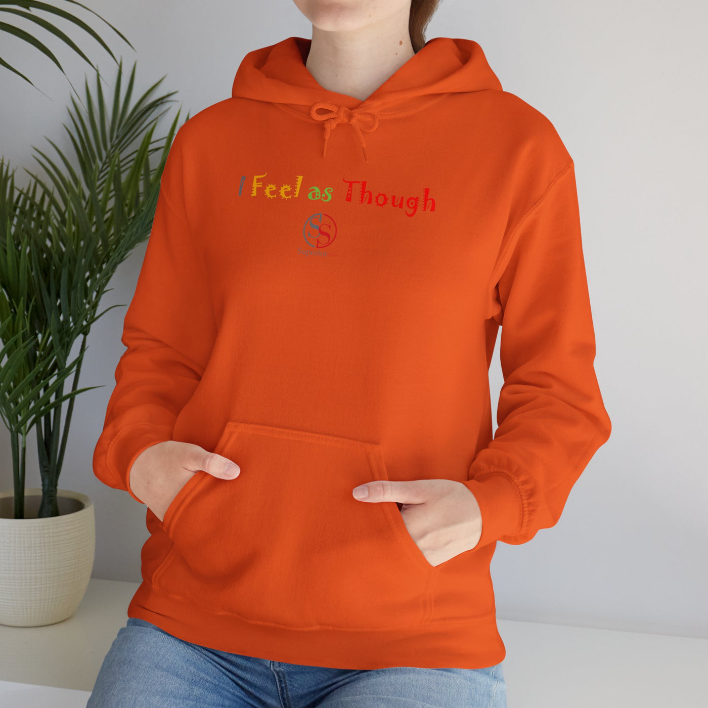I Feel as Though Unisex Heavy Blend™ Hooded Sweatshirt
