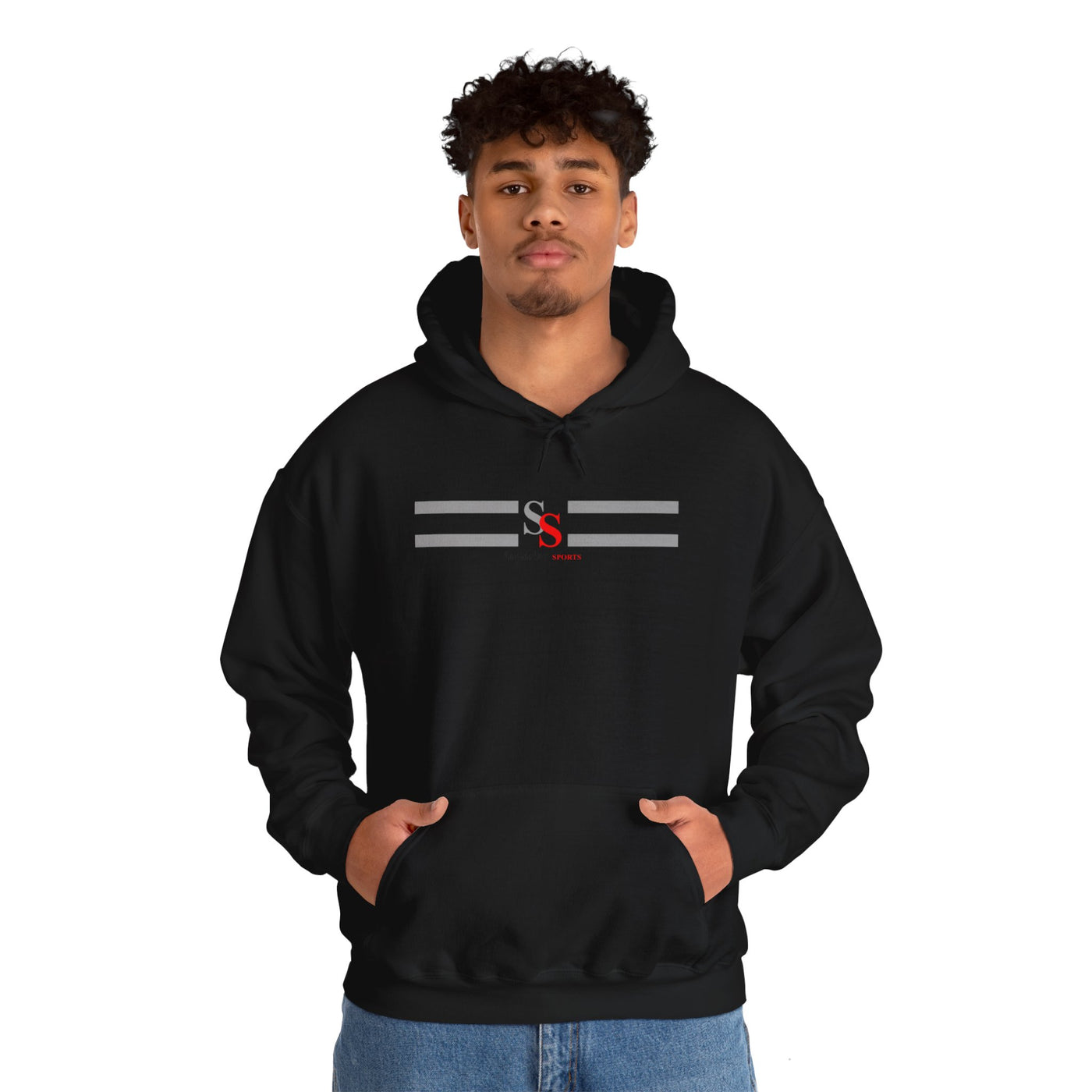 SS Bars MEN HOODED SWEATSHIRT
