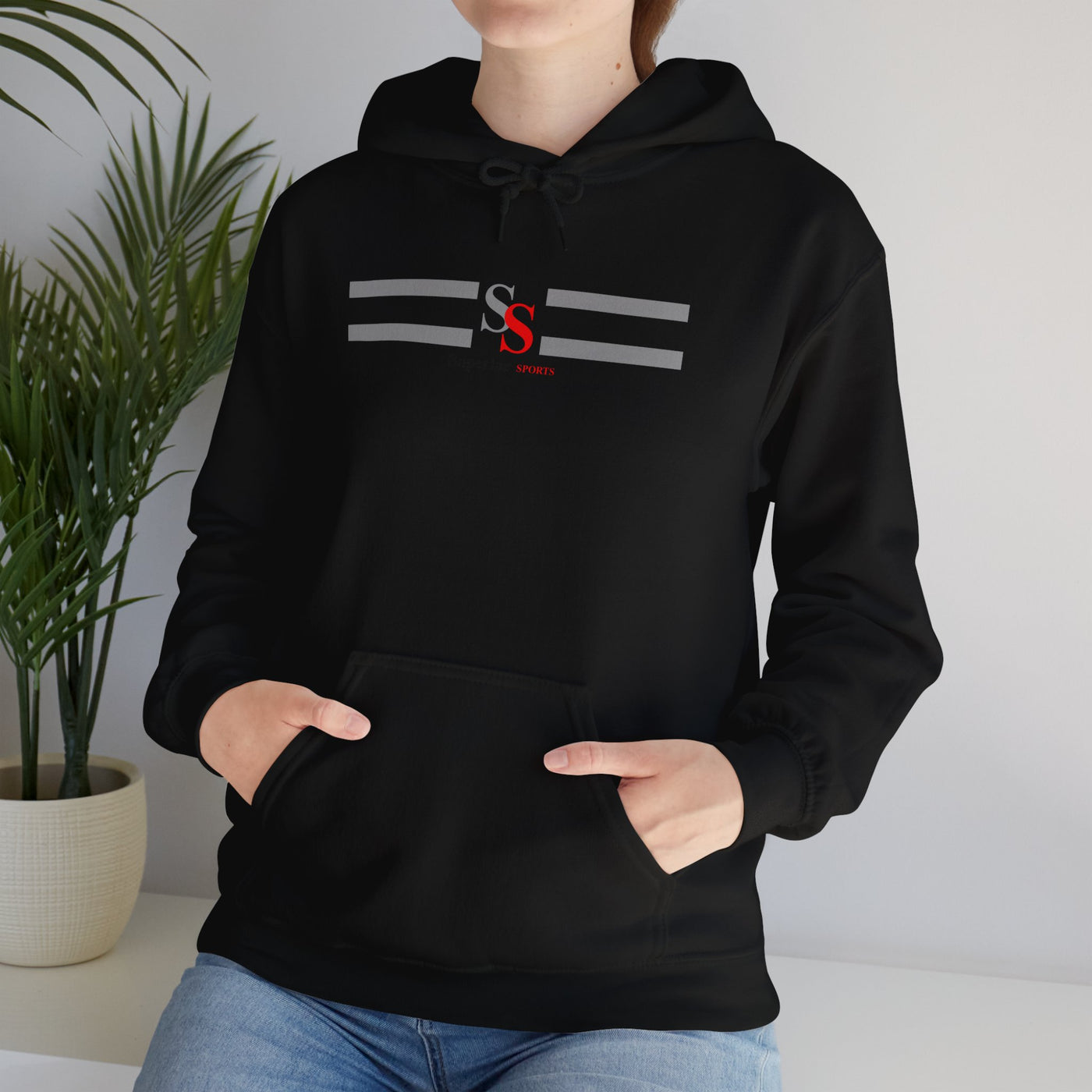 SS Bars MEN HOODED SWEATSHIRT