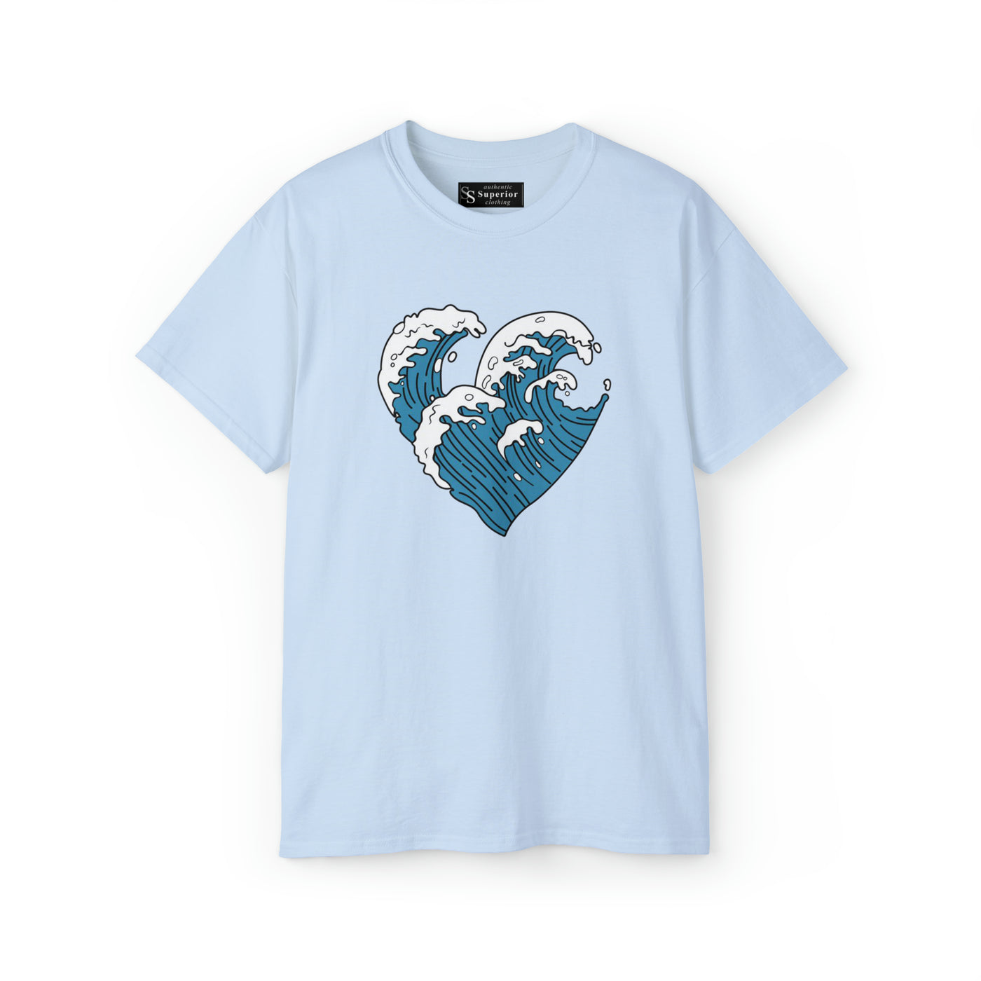 Heart Waves Unisex Ultra Cotton Tee