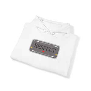 RESPECT Gray Unisex Heavy Blend™ Hooded Sweatshirt